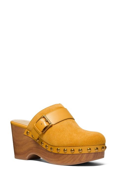 michael kors mules shoes|michael kors clogs mules.